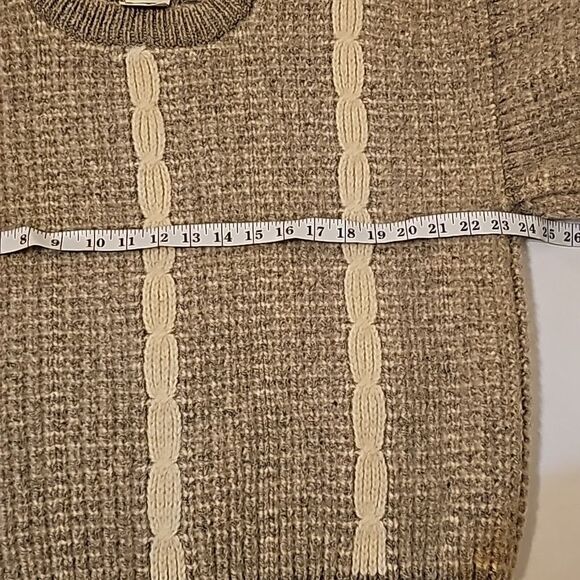 Vintage bonnet Ireland handloomed wool sweater small - Picture 6 of 11